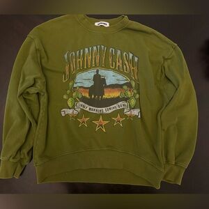 Daydreamer Johnny Cash sweatshirt. Size small.